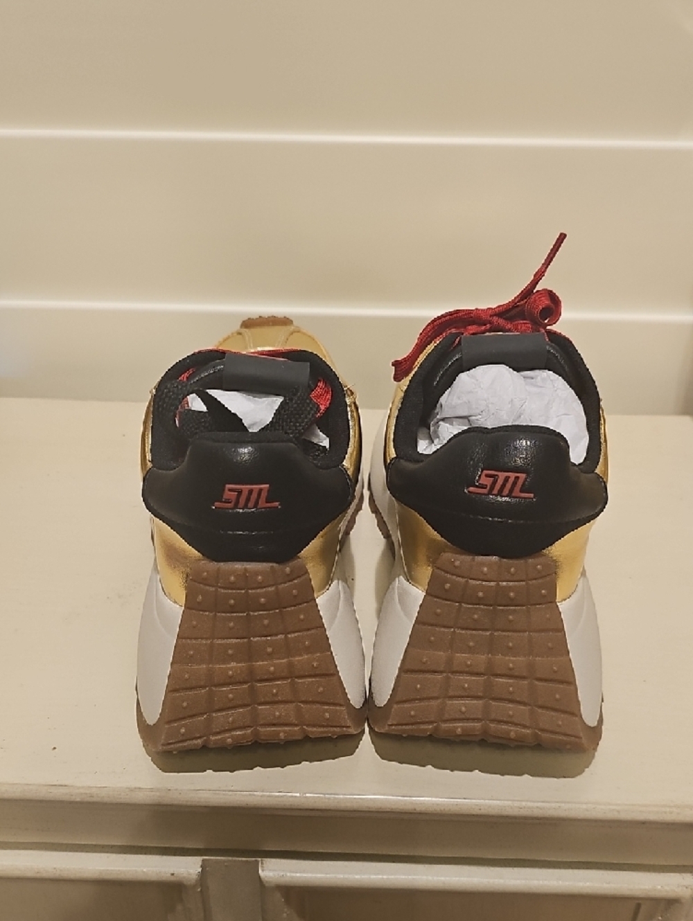 New Metallic Gold Trainer - Picture 4 of 5